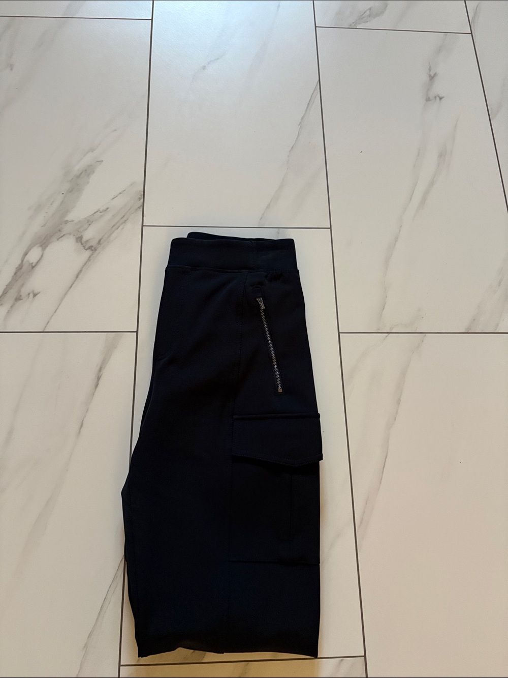 ATHLETA Black Cargo Pocket Joggers